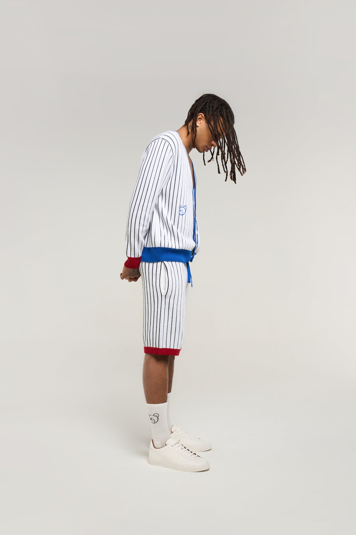 Blue Mascot Cardigan