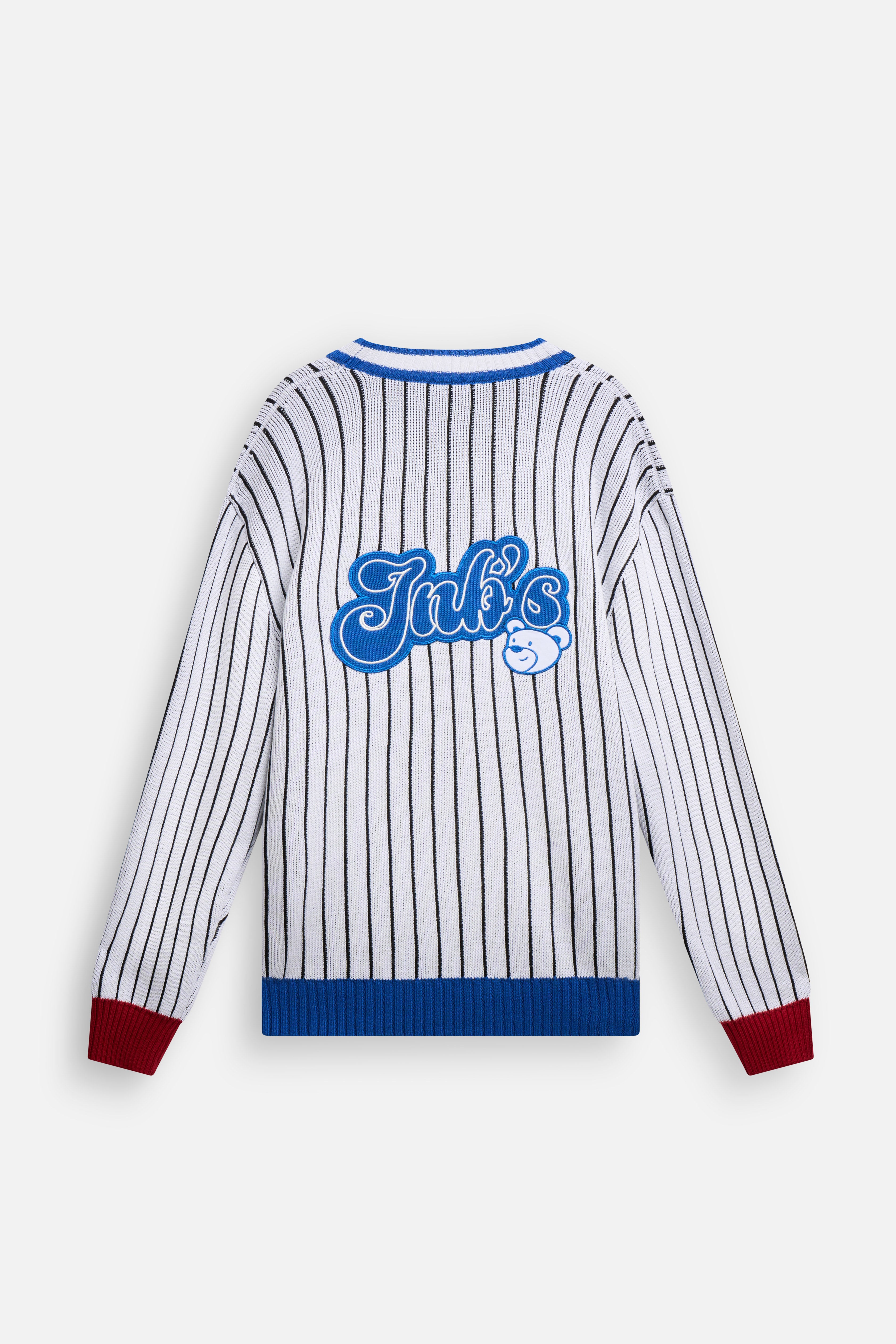 Blue Mascot Cardigan